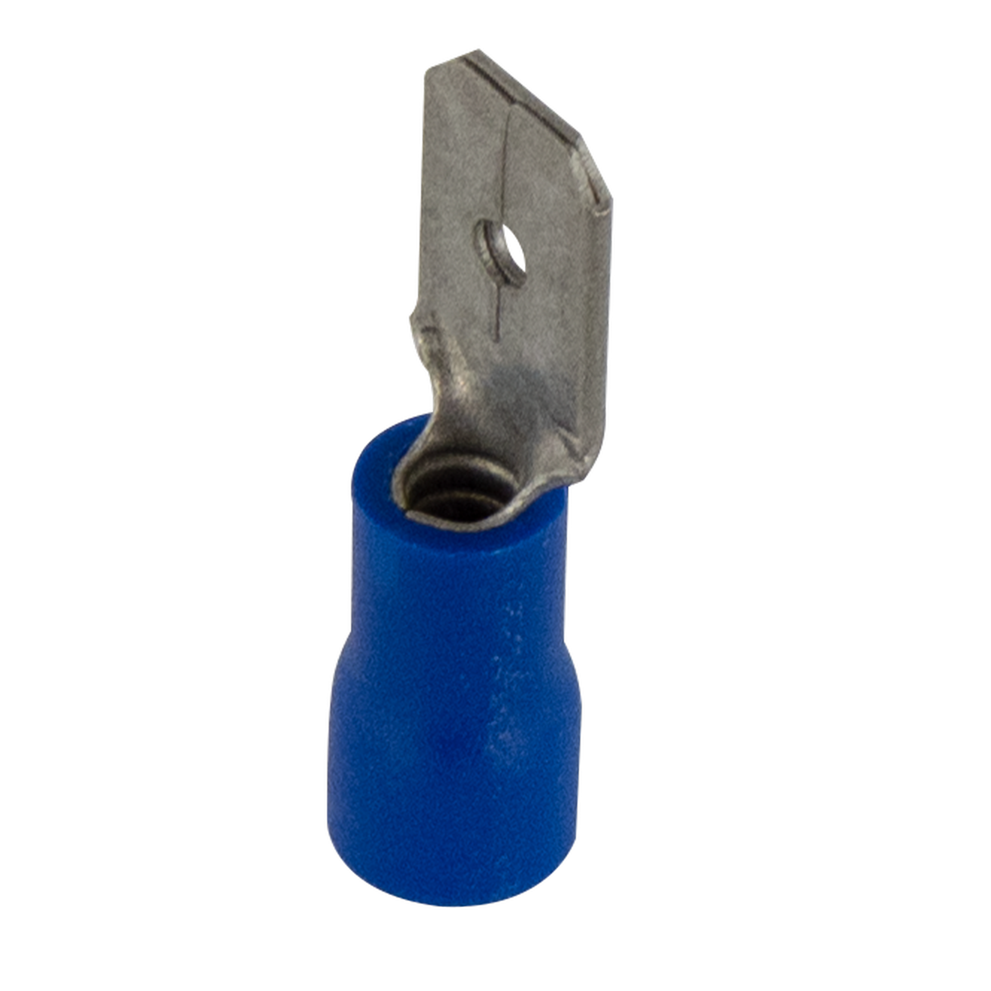 Flachstecker 6,3 x 0,8 mm blau 25 Stück