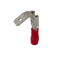 Flachsteckerhülse mit Abzweig 6,3 x 0,8 mm rot, 25 Stück