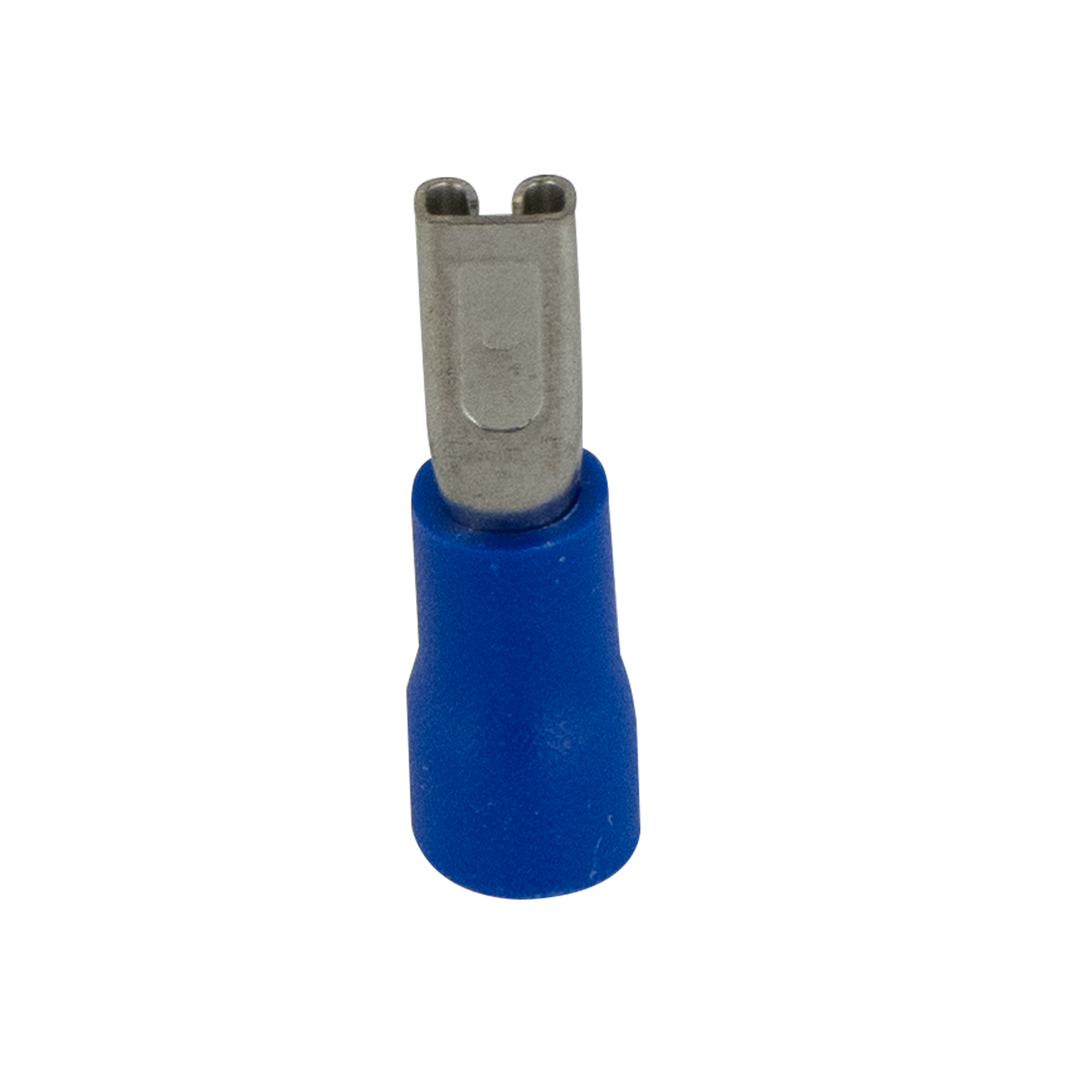 Flachsteckerhülse 2,8 x 0,8 mm blau, 25 Stück