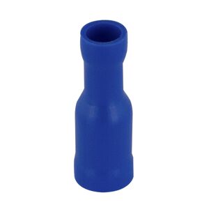 Rundsteckerhülse Ø 5 mm 1,5-2,5 mm² blau, 25 Stück
