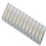 Flachstecker-Leiste 12-polig 6,3 x 0,8 mm transparent