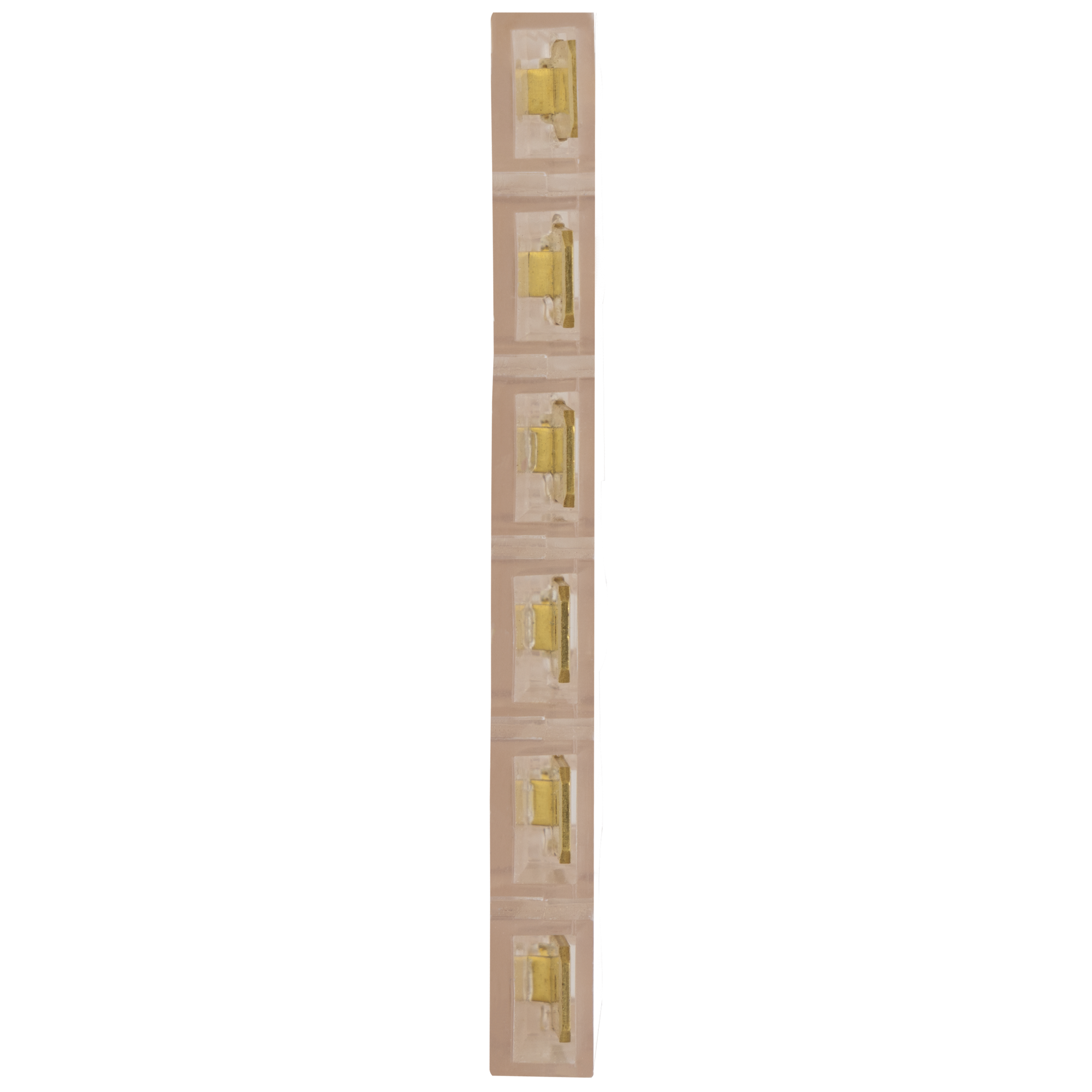 Flachstecker-Leiste 12-polig 6,3 x 0,8 mm transparent