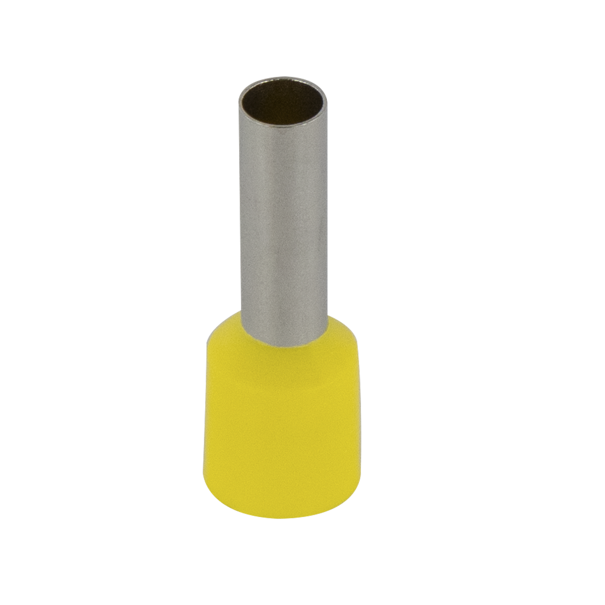 Aderendhülse isoliert 6,0 mm² gelb, 25 Stück