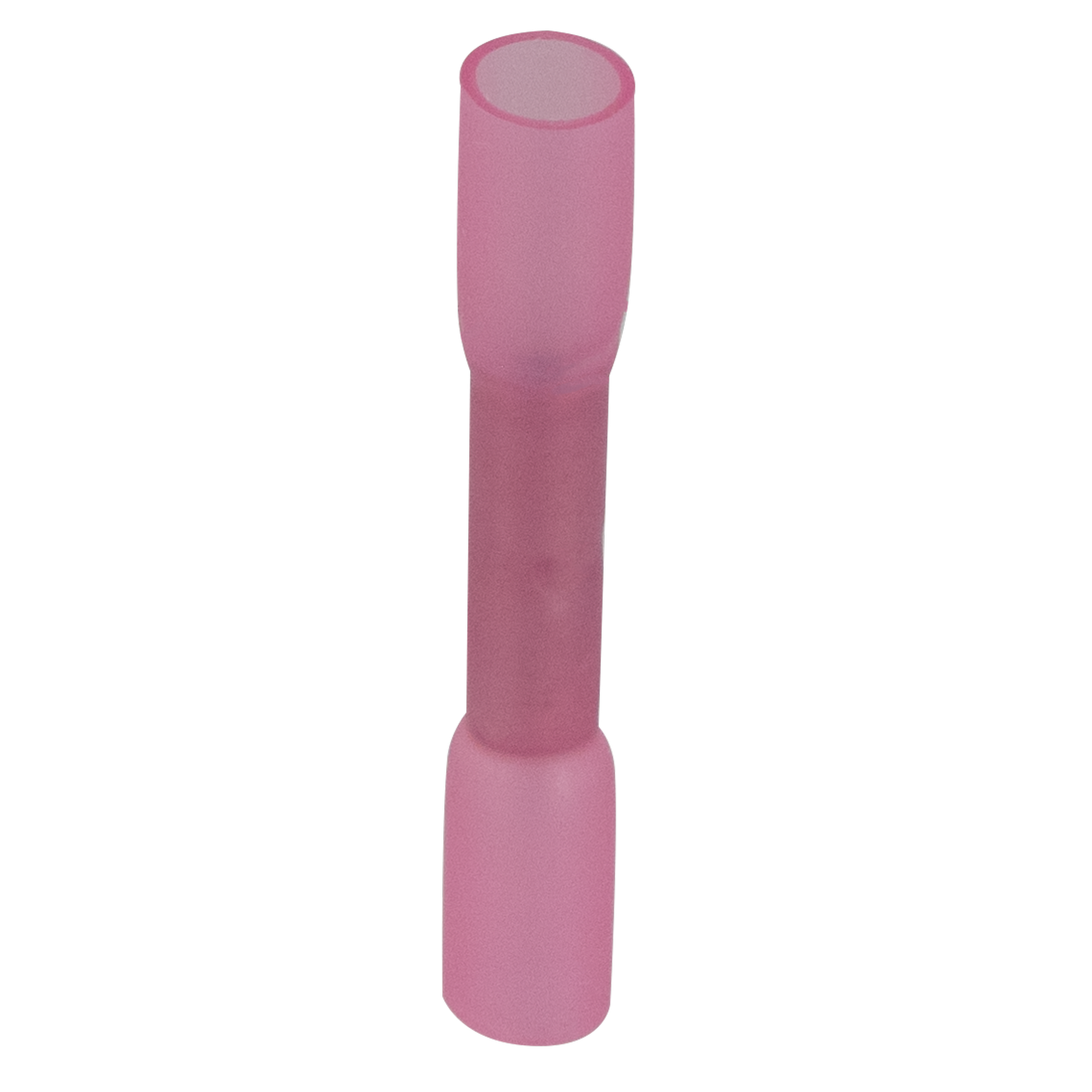 Schrumpf-Stoßverbinder 0,5-1,0 mm² rot, 10 Stück