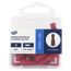 Rundsteckerhülse Ø 4 mm 0,5-1,5 mm² rot, 25 Stück