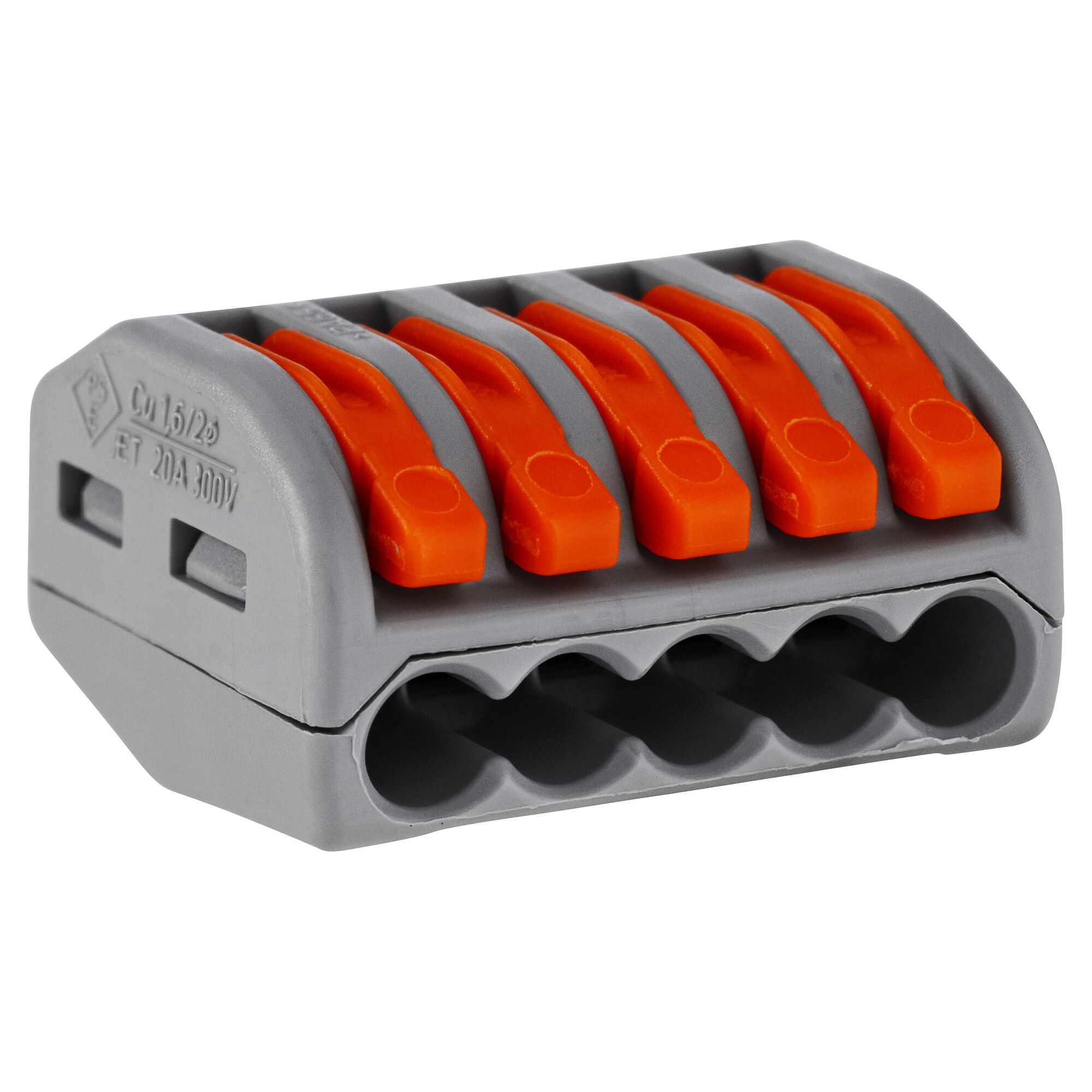 Wago-Steckklemme 5-polig