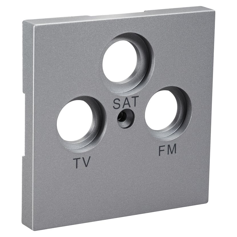 SAT-Abdeckung DesignLine silber