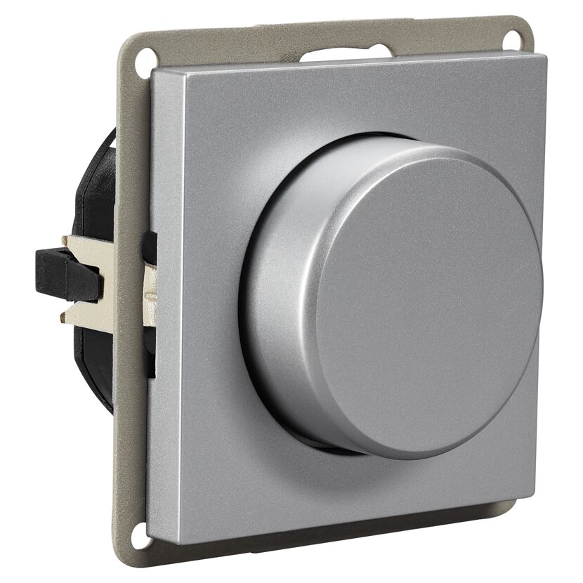 DesignLine Dimmer, konventionell, silber