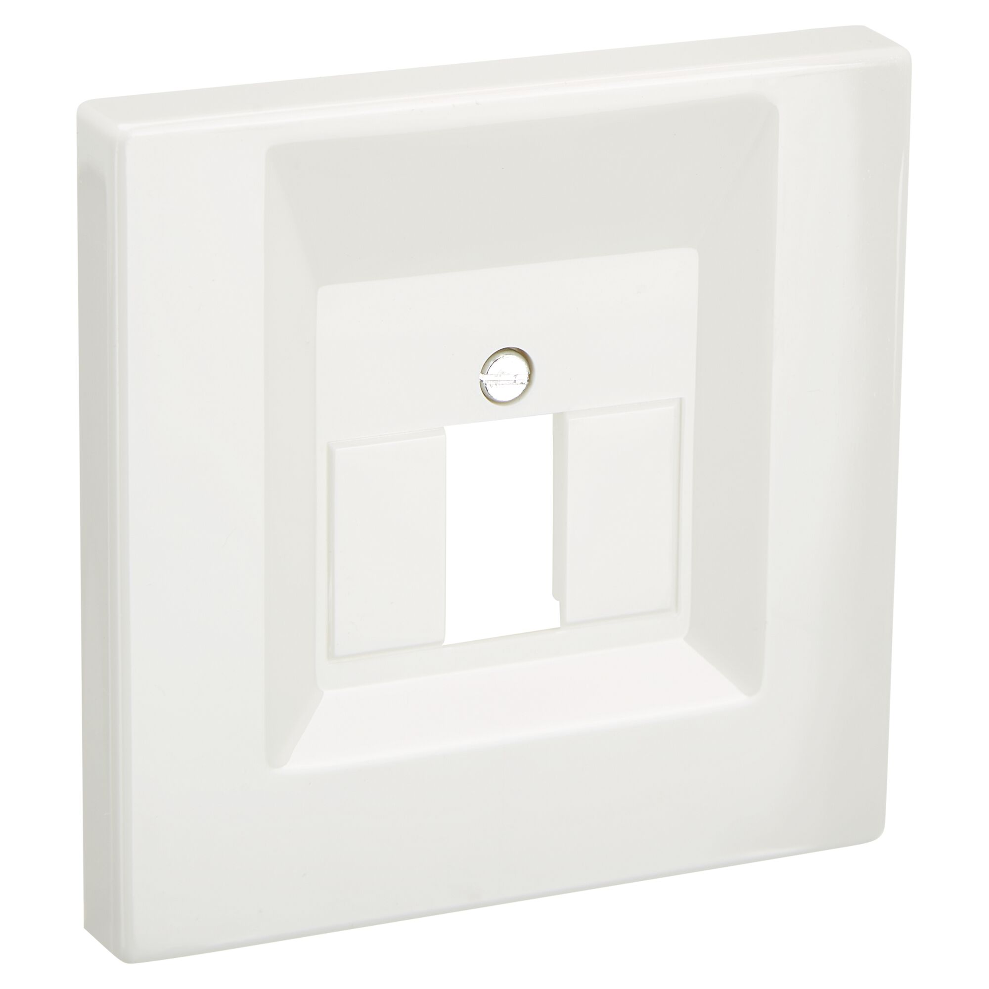 Weiße TAE-Abdeckung Jung LS990