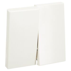 Abdeckwippe LS990 2-fach cremeweiß