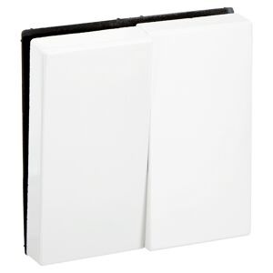 Abdeckwippe A500 2-fach weiß