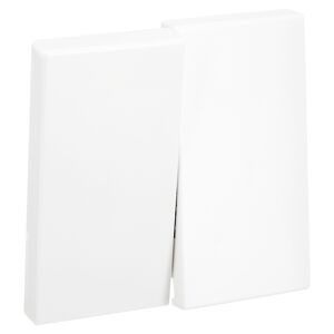 Abdeckwippe LS990 2-fach weiß