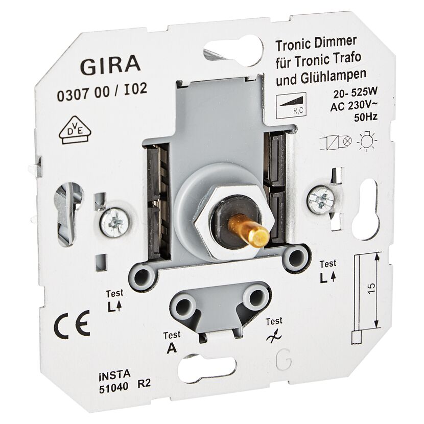 Gira Tronic Dimmer Einsatz