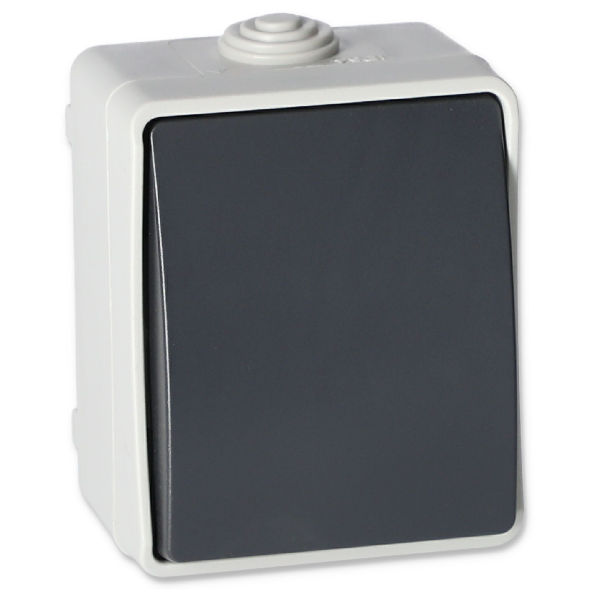 Grauer AP Aqua IP44 Wechselschalter