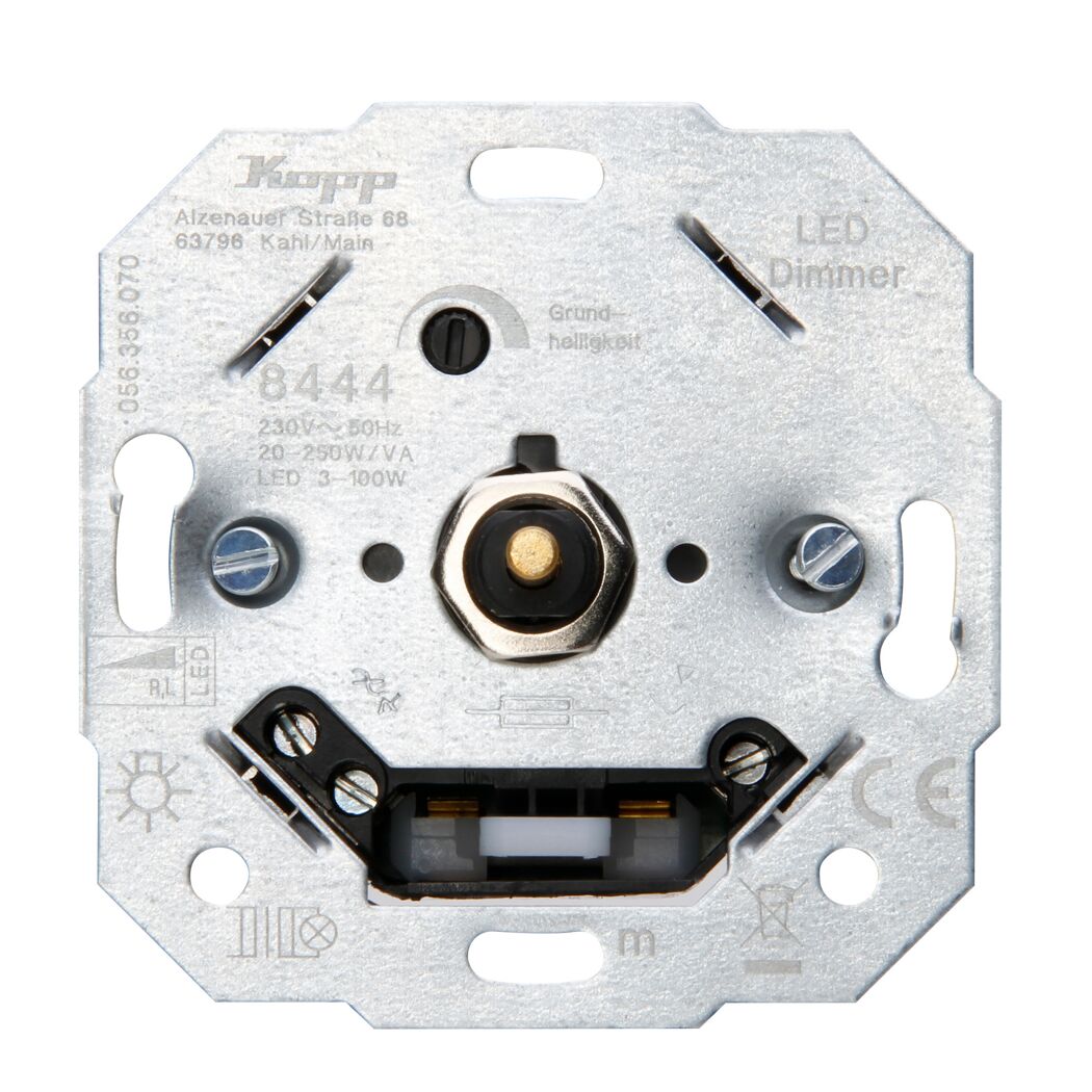 LED Dimmer Einsatz 3-100W von Kopp