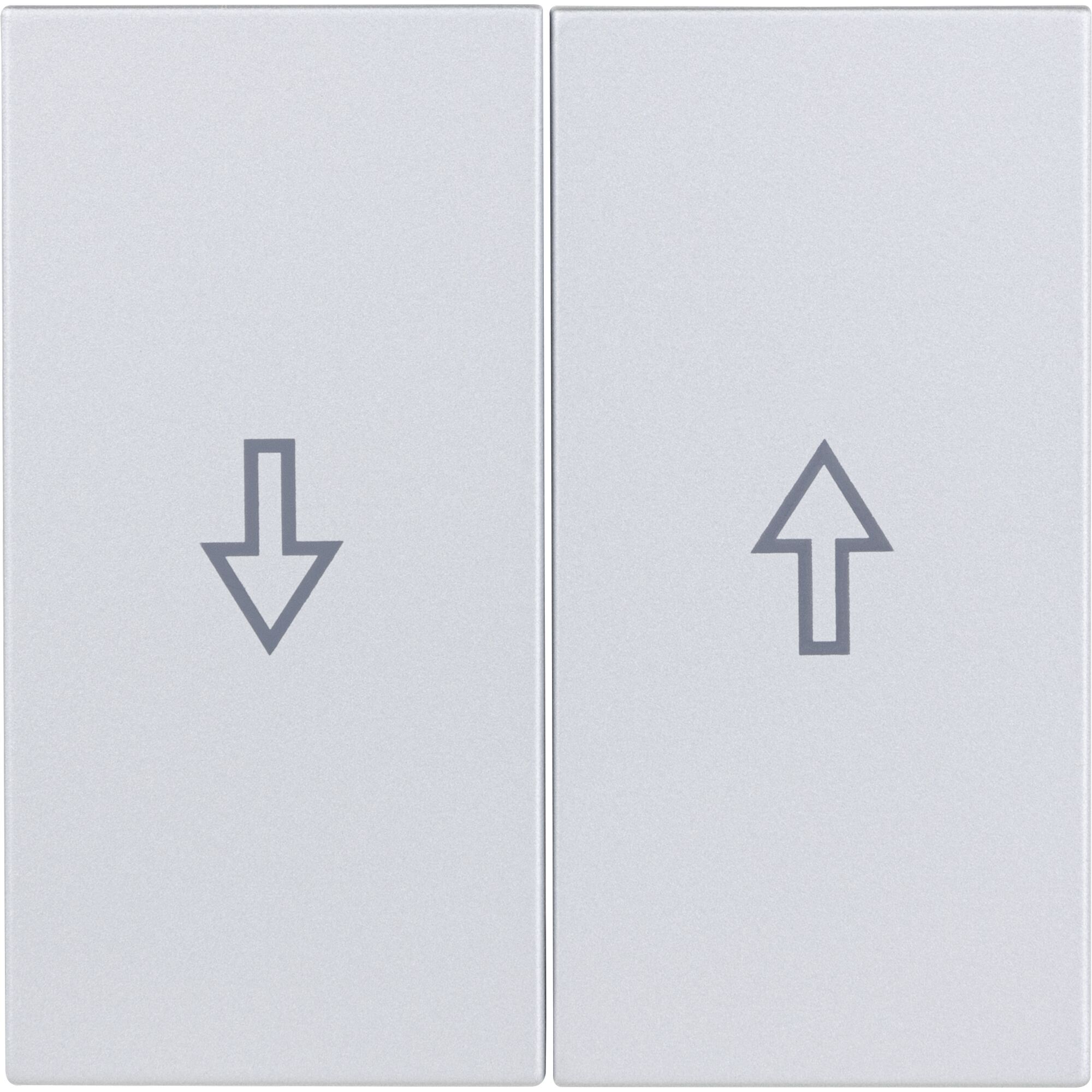 Doppelwippe Jalousie DesignLine silber