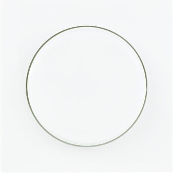 Dimmer-Abdeckung 'Design Line' weiß