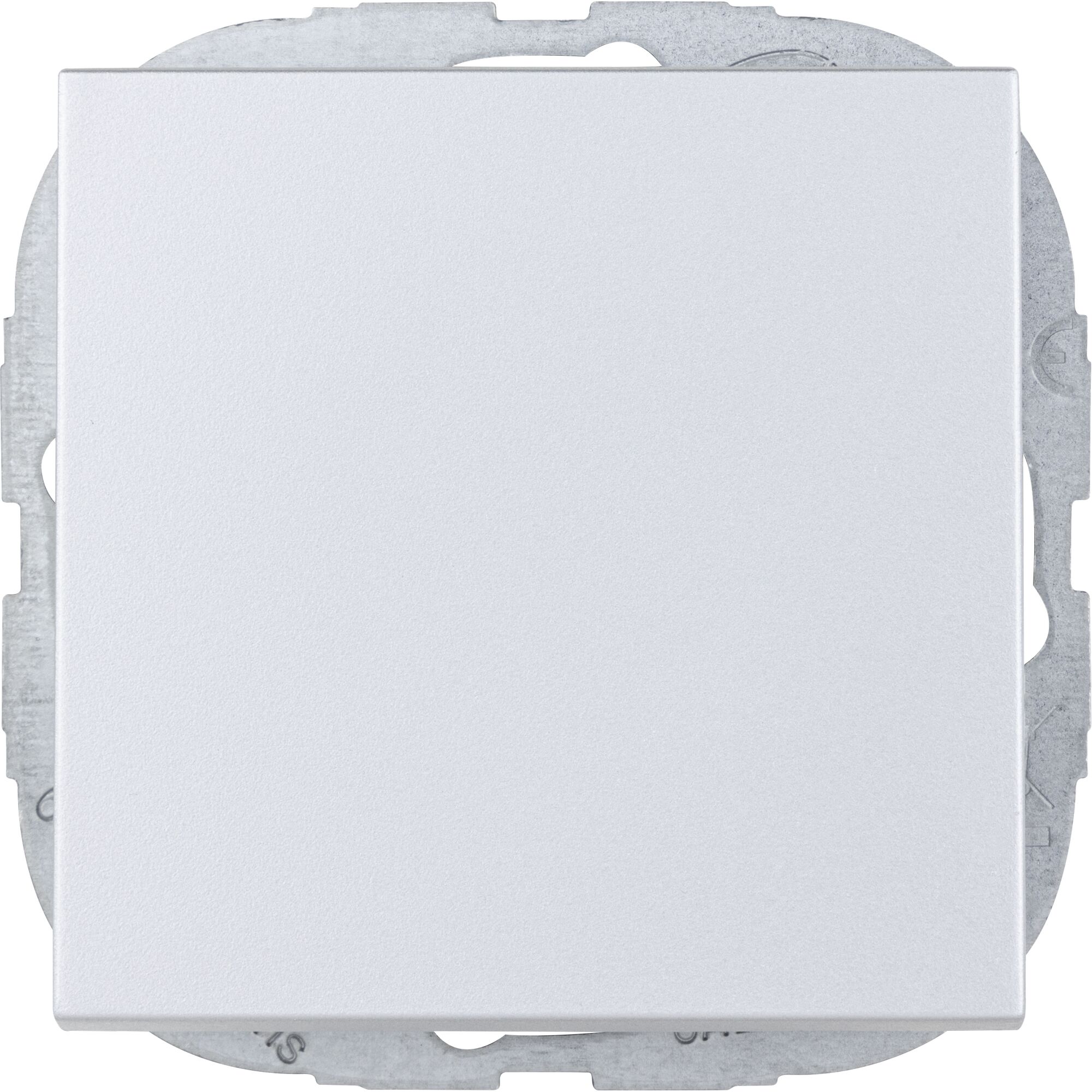 DesignLine Aus-/ Wechselschalter, silber