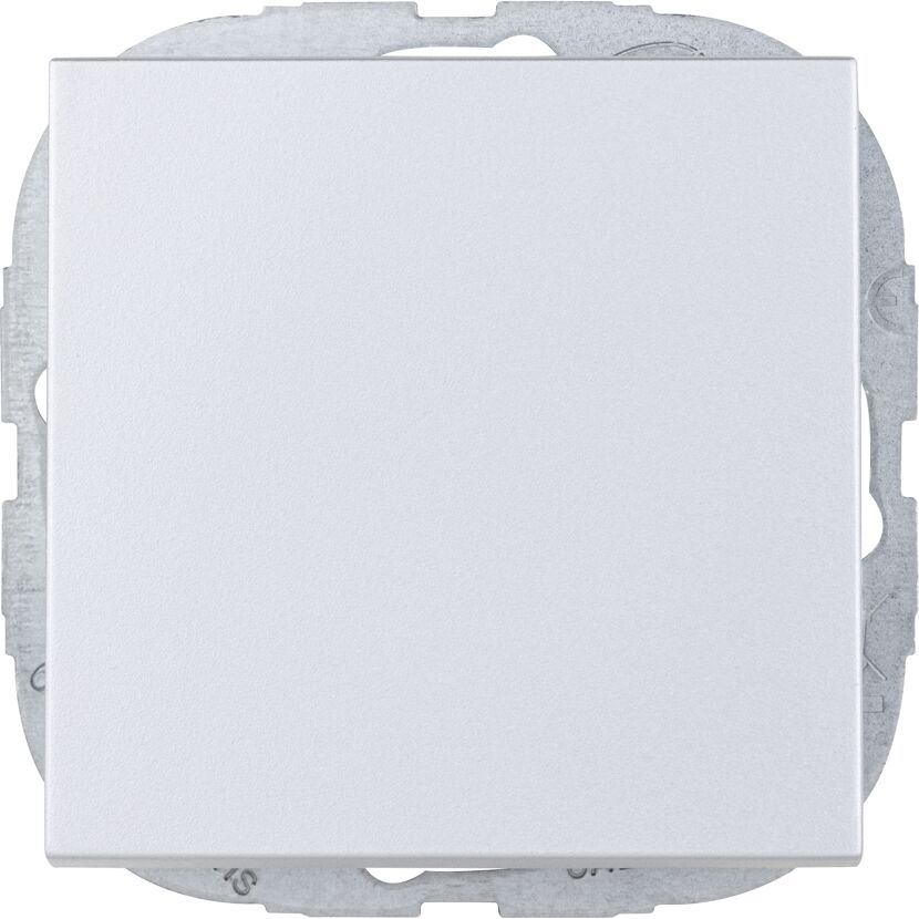 DesignLine Aus-/ Wechselschalter, silber