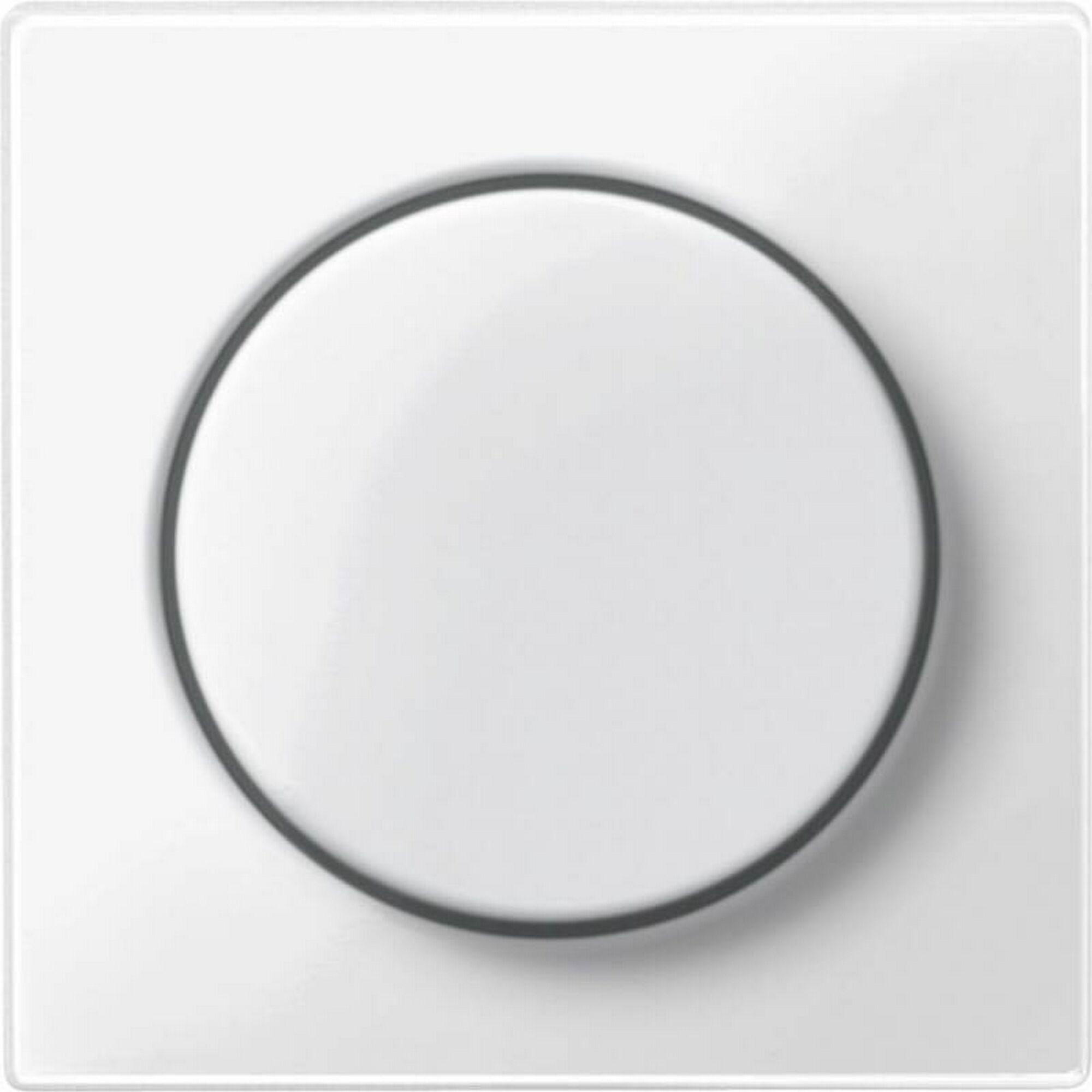 Weißer Drehdimmer