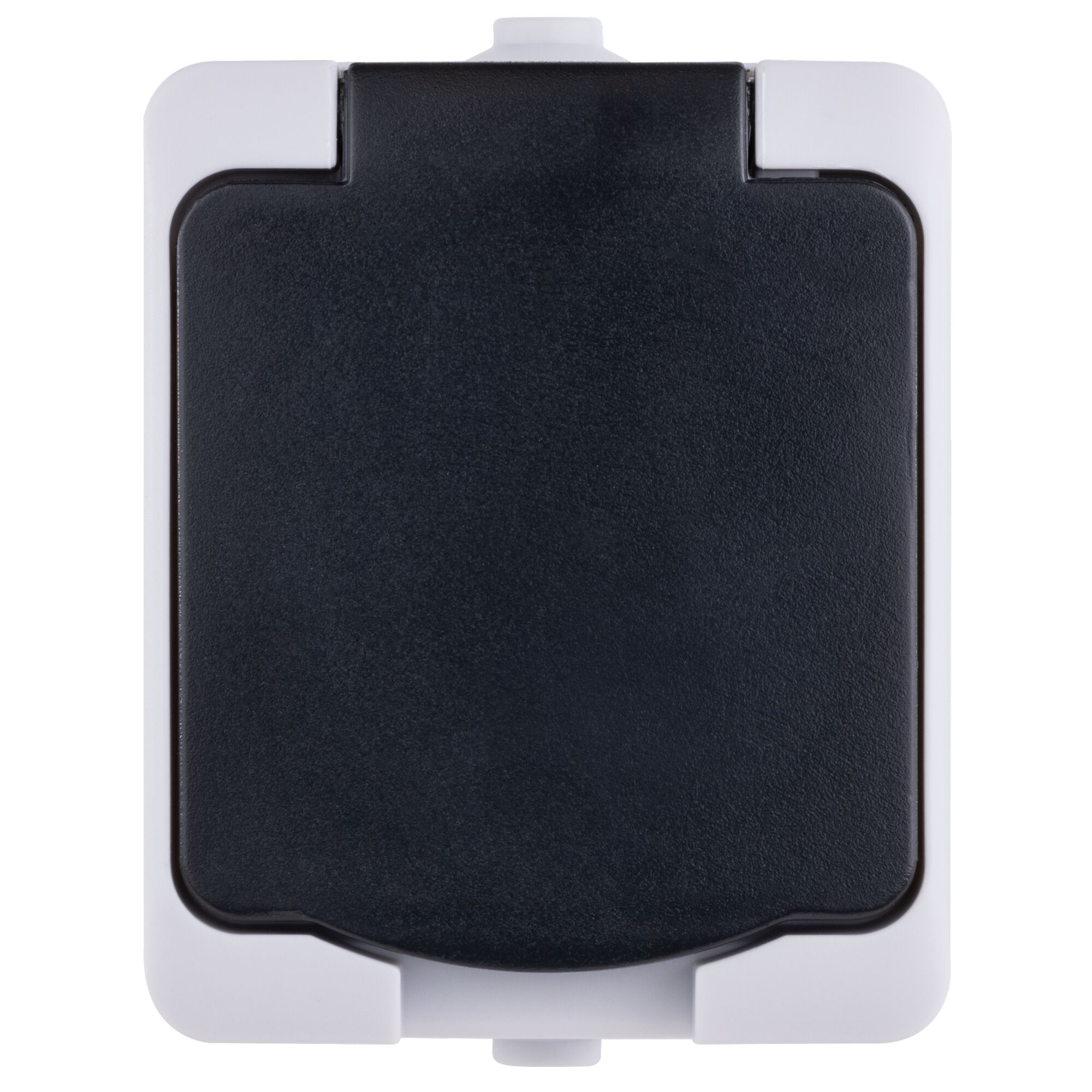 Graue AP-Steckdose IP54 Aqua Mini