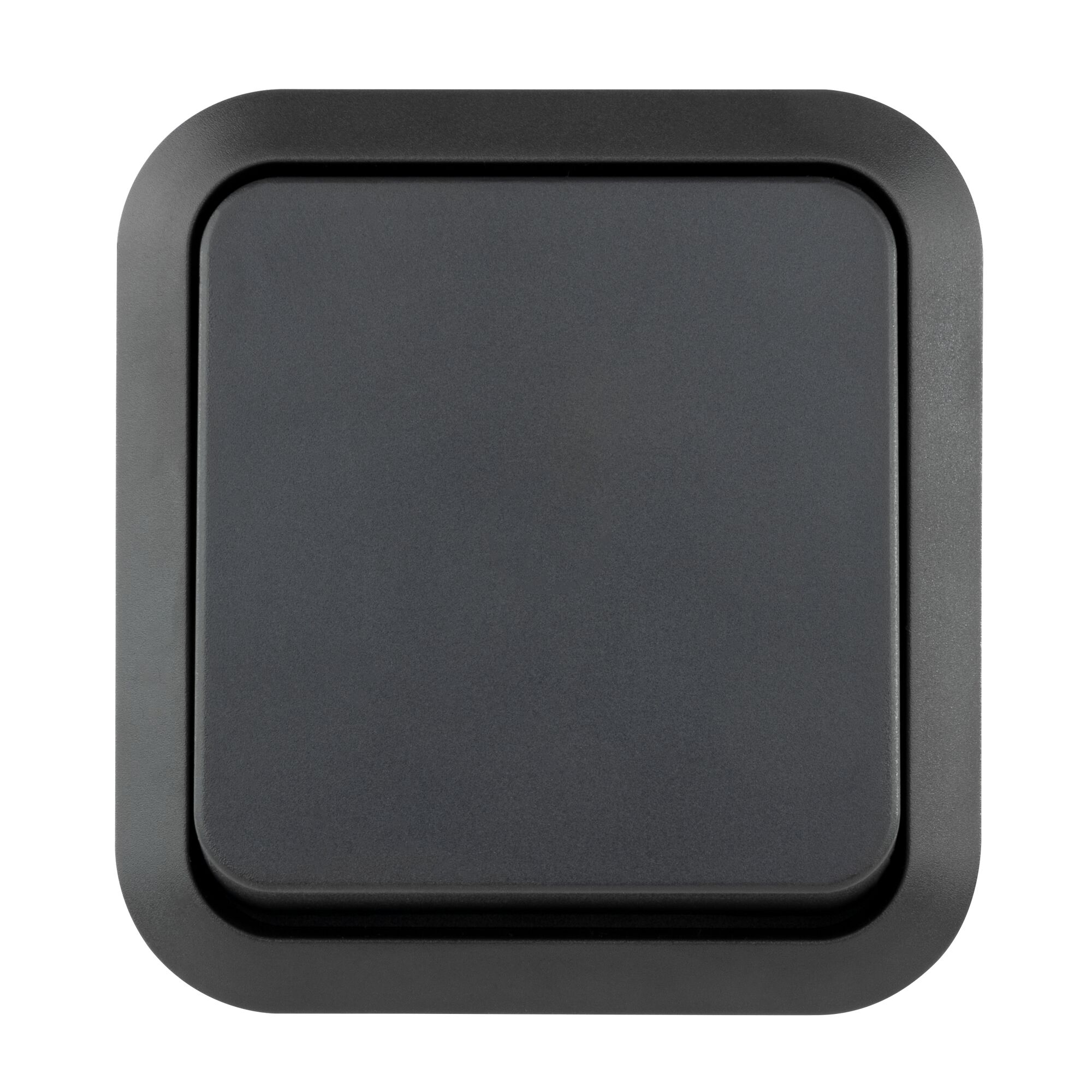 Schwarzer AP Wechselschalter IP55 Aqua Storm