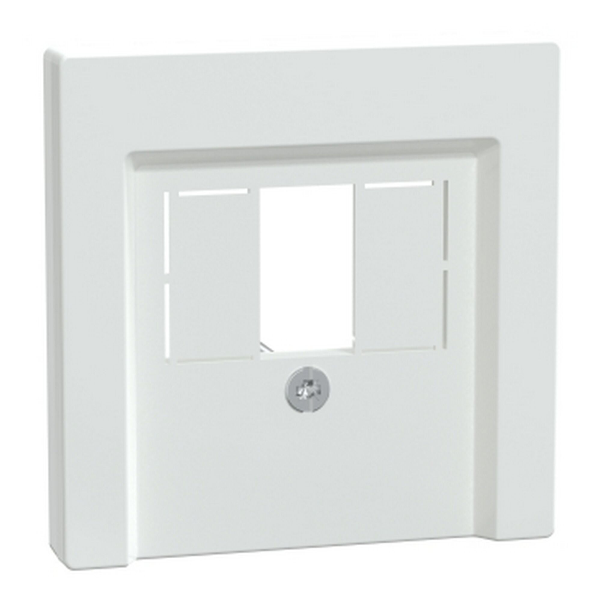 Weiße TAE-Abdeckung