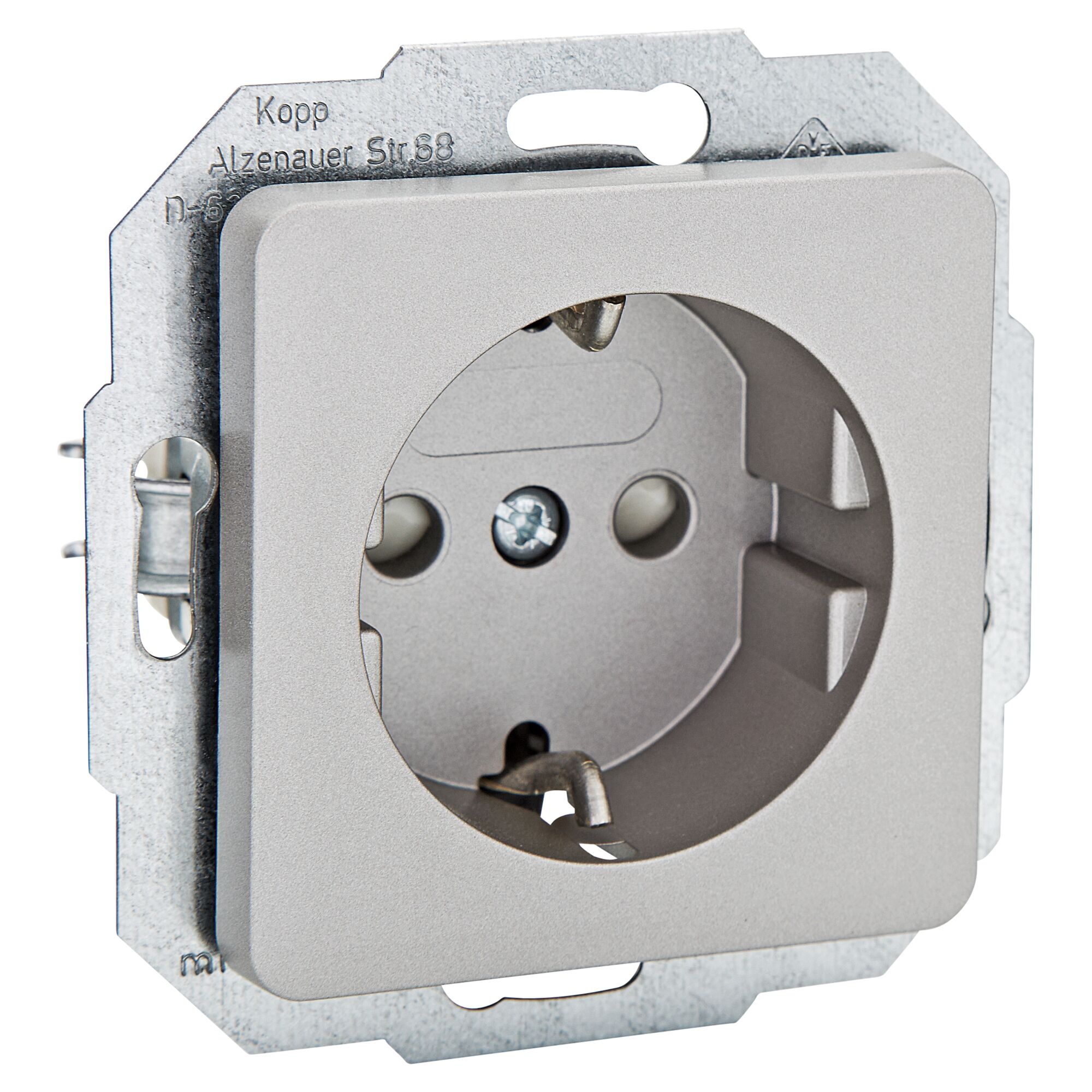 Kopp Steckdose Milano, Alu