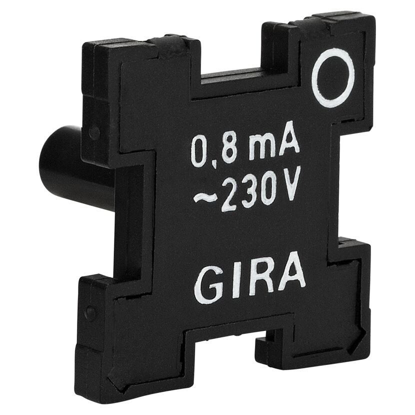 Glimmlampenelement Gira, 0,8 mA, 230 V