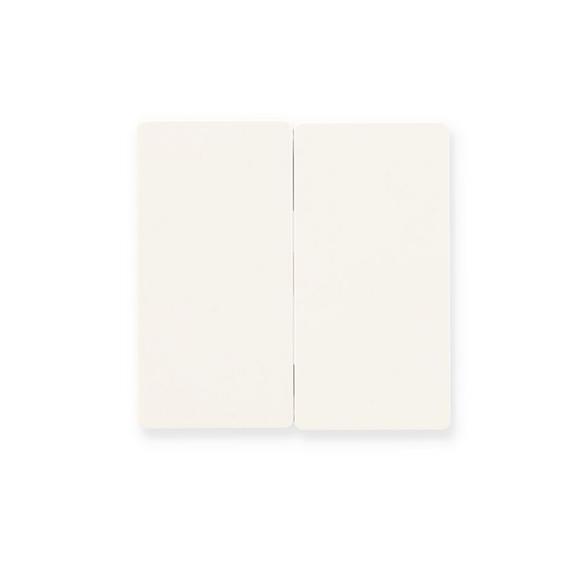 Doppel-Wippe weiß 7,1 x 7,1 cm