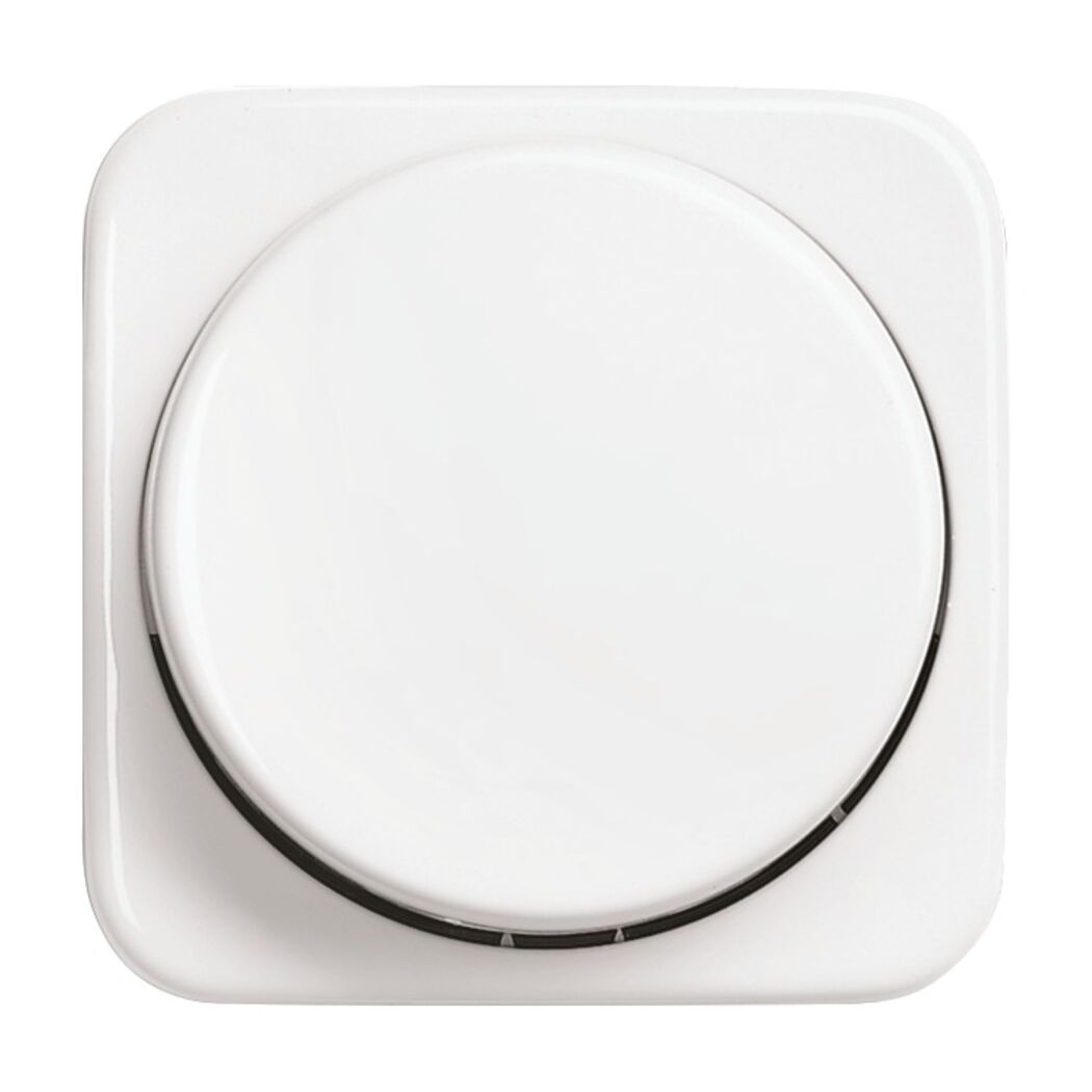 Weißer Drehdimmer