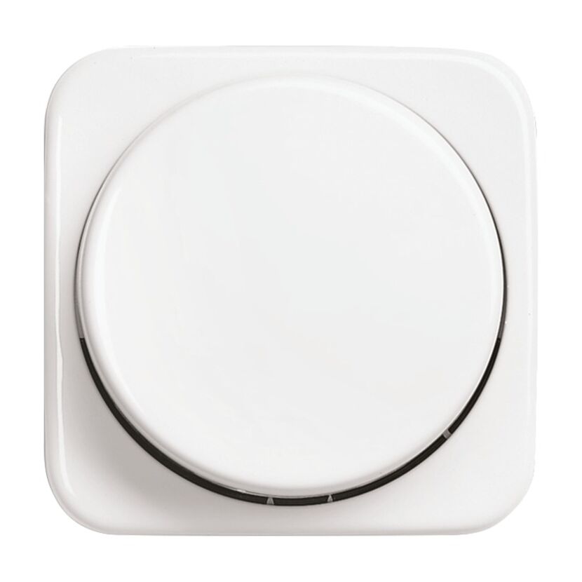 Weißer Drehdimmer