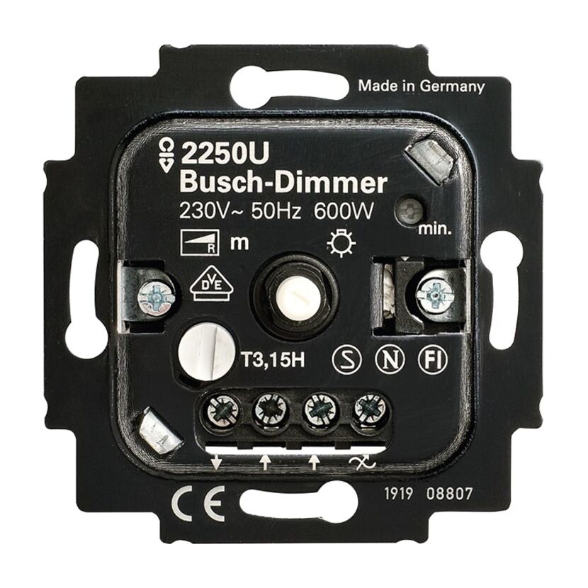 Busch-Dimmer 230V~ 50Hz 600W