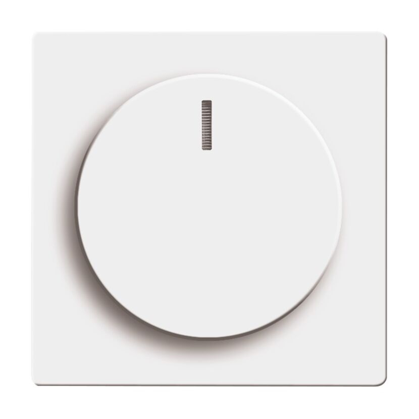 Weißer Drehdimmer