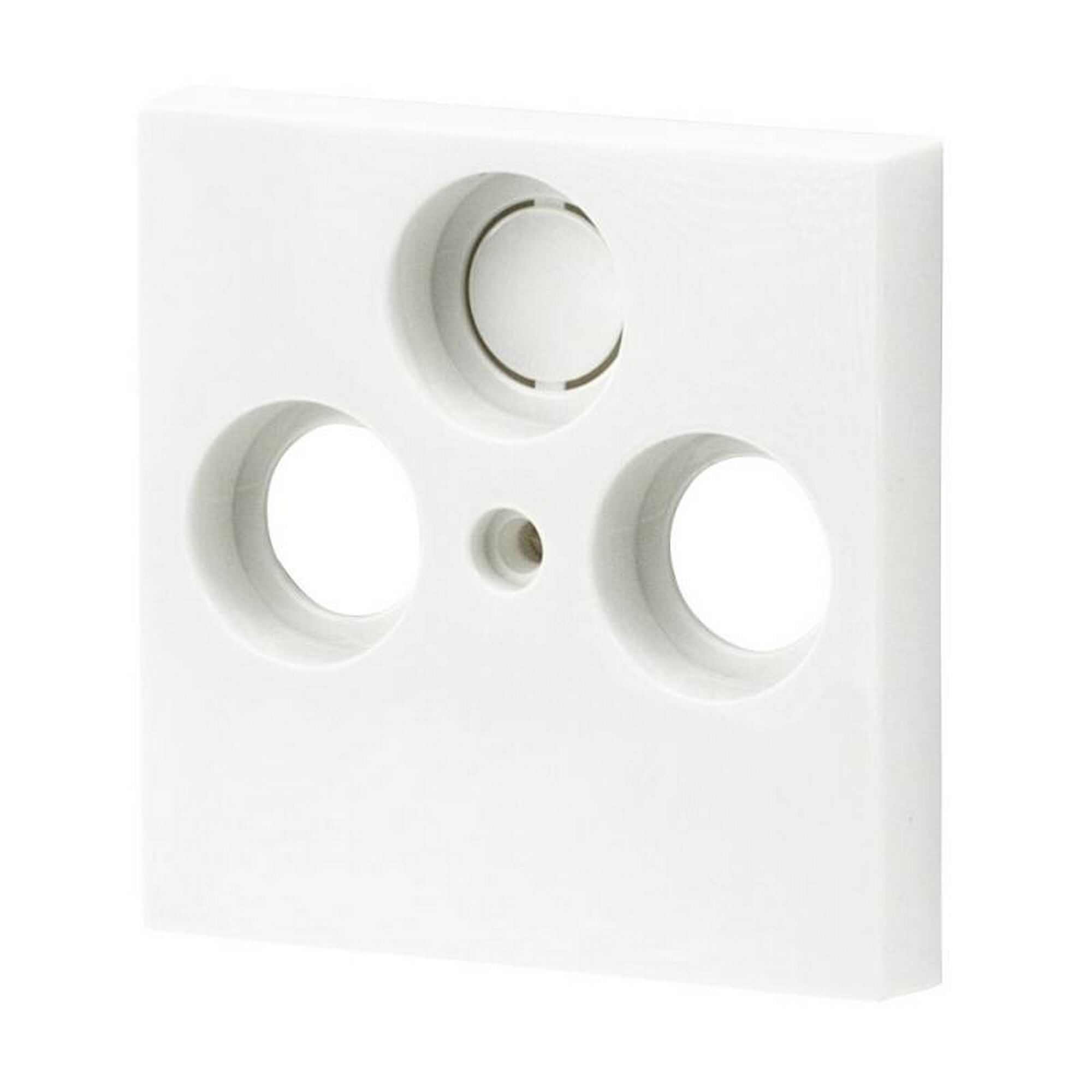 Weiße SAT-Abdeckung