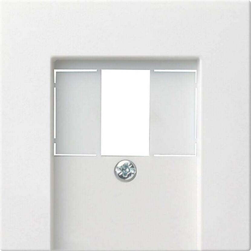 Weiße TAE/USB-Abdeckung