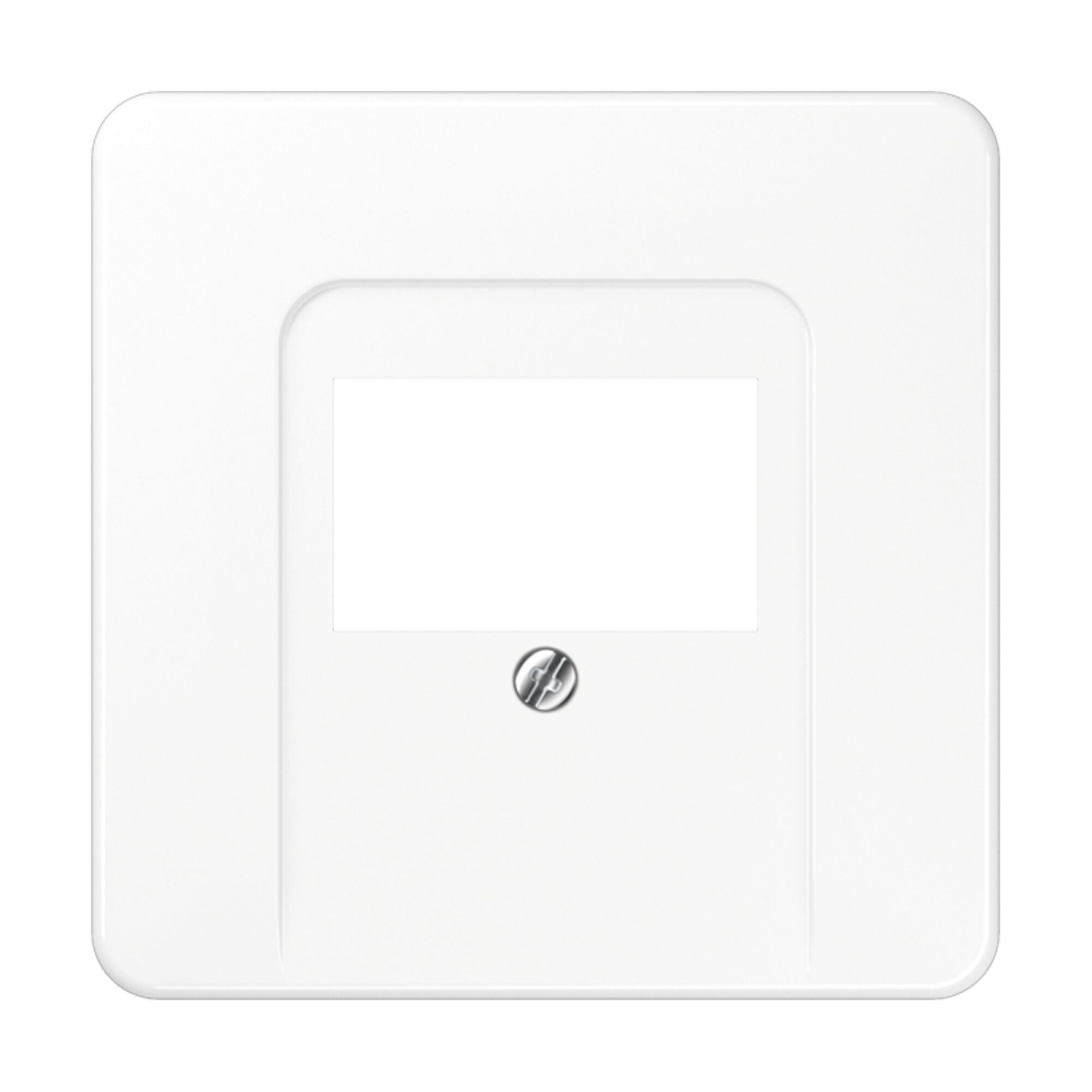 Weiße TAE-Abdeckung von Jung