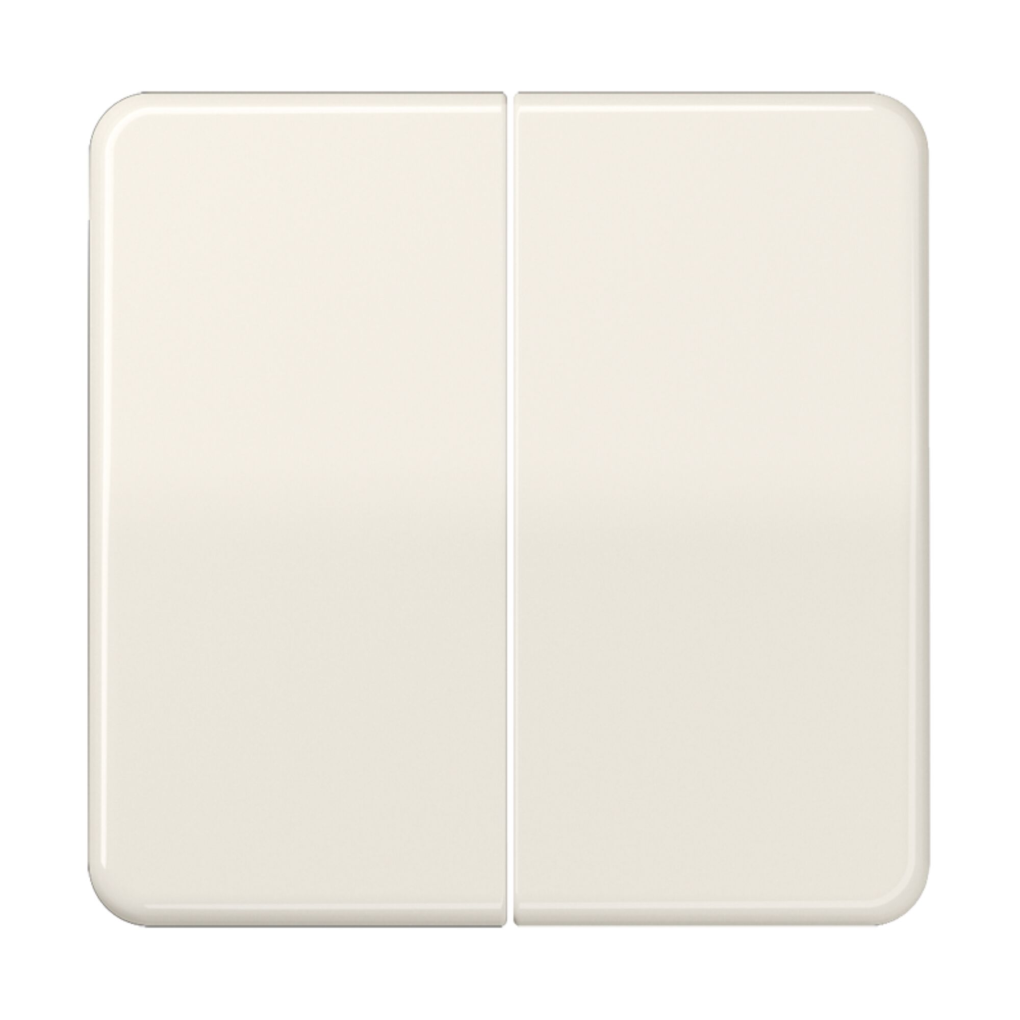 Serienschalter creme-weiss