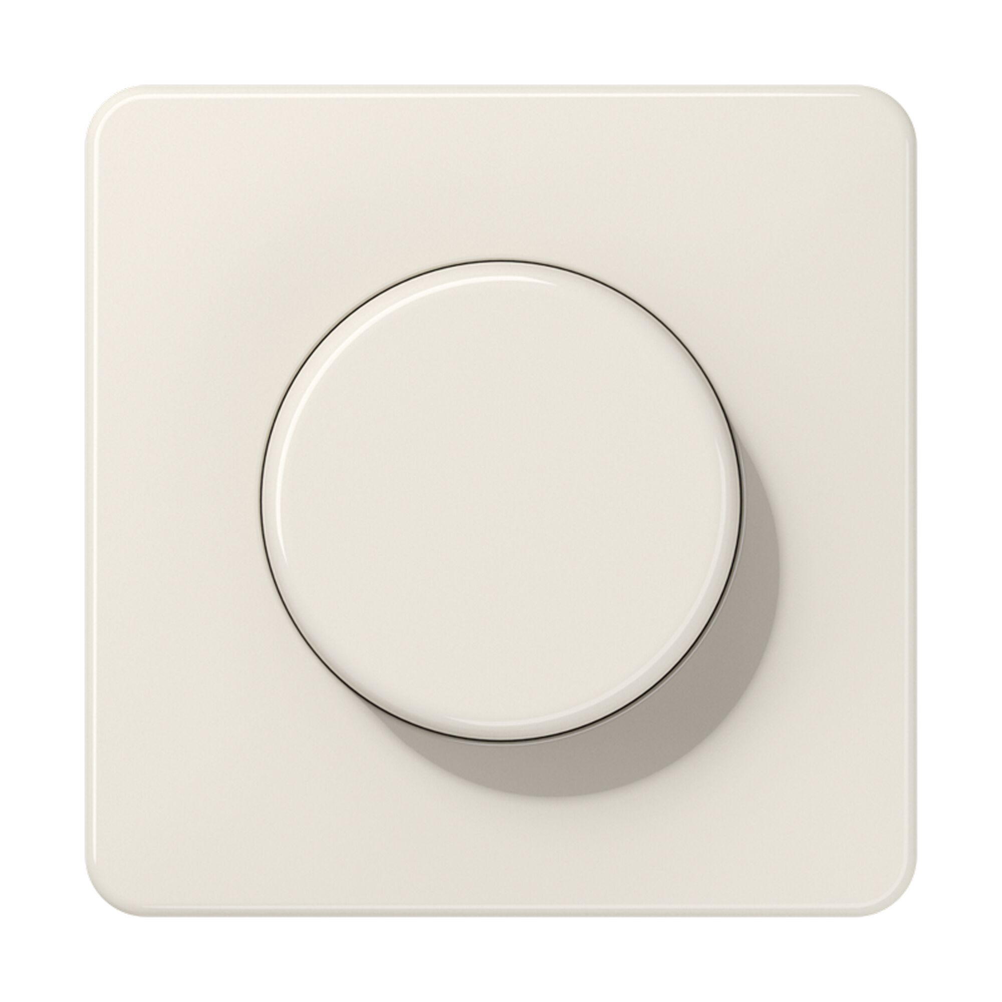Cremeweißer Drehdimmer