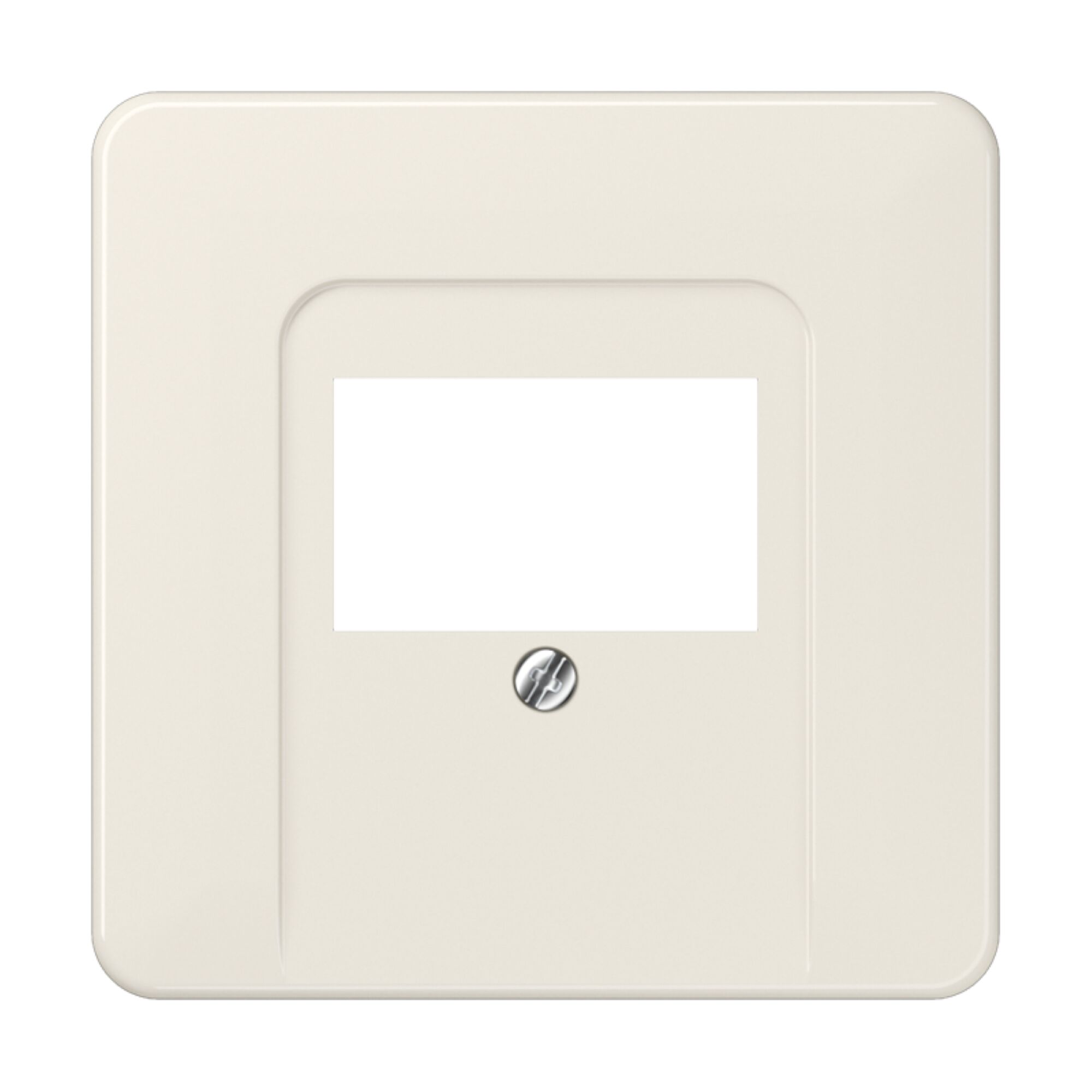 Cremeweiße Abdeckung für TAE-Dose