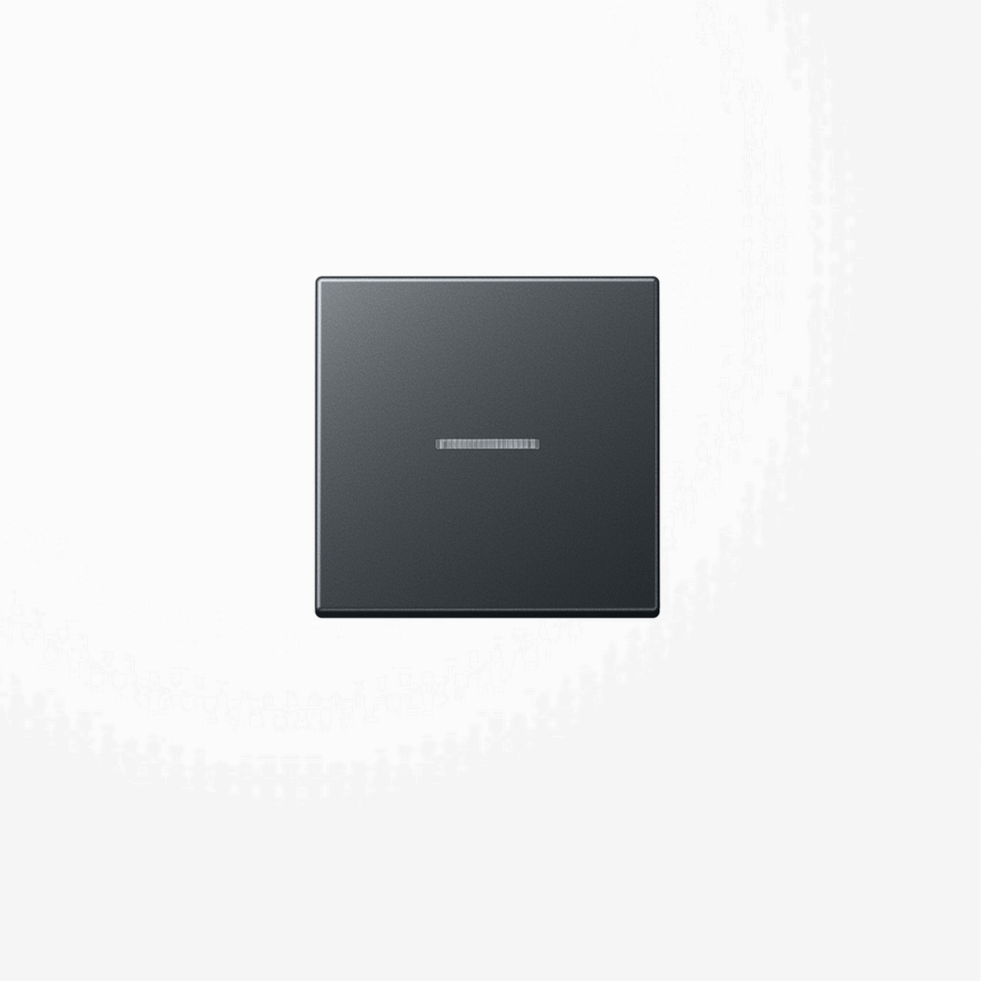 Schwarze Wippe für Kontrollschalter