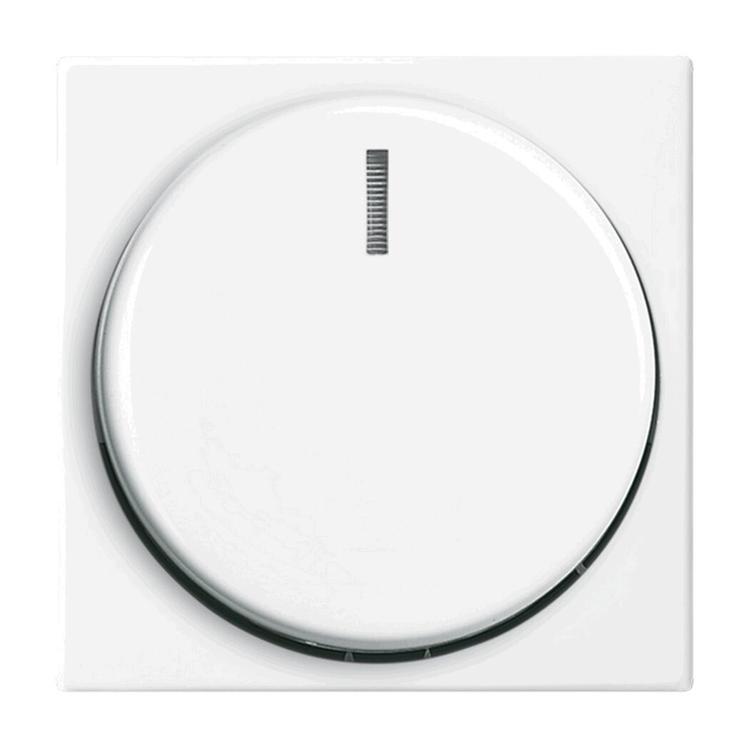 Weißer Drehdimmer