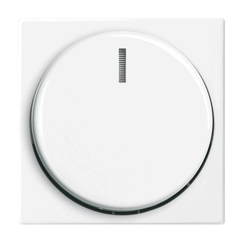 Weißer Drehdimmer