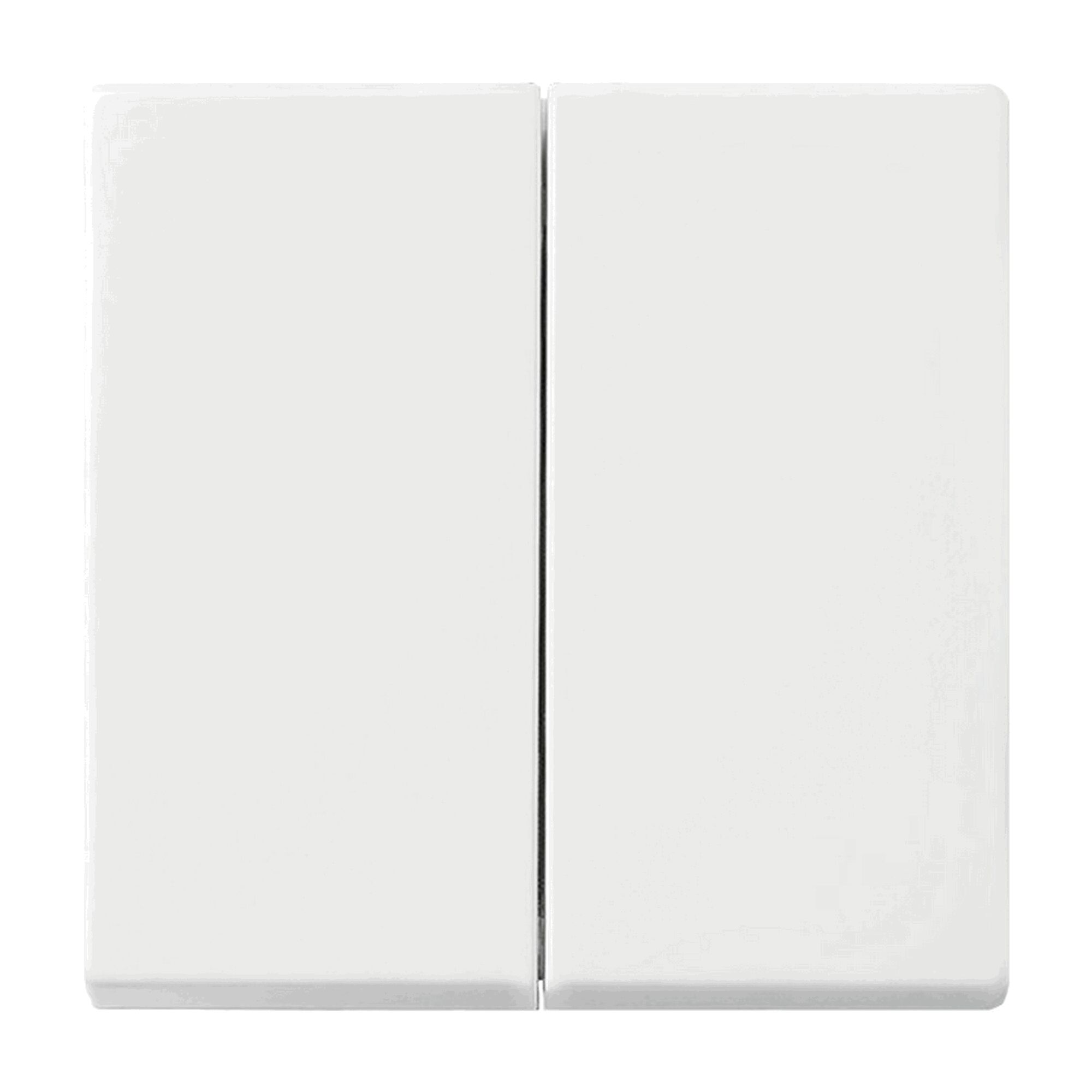 Weißer Serienschalter Balance SI