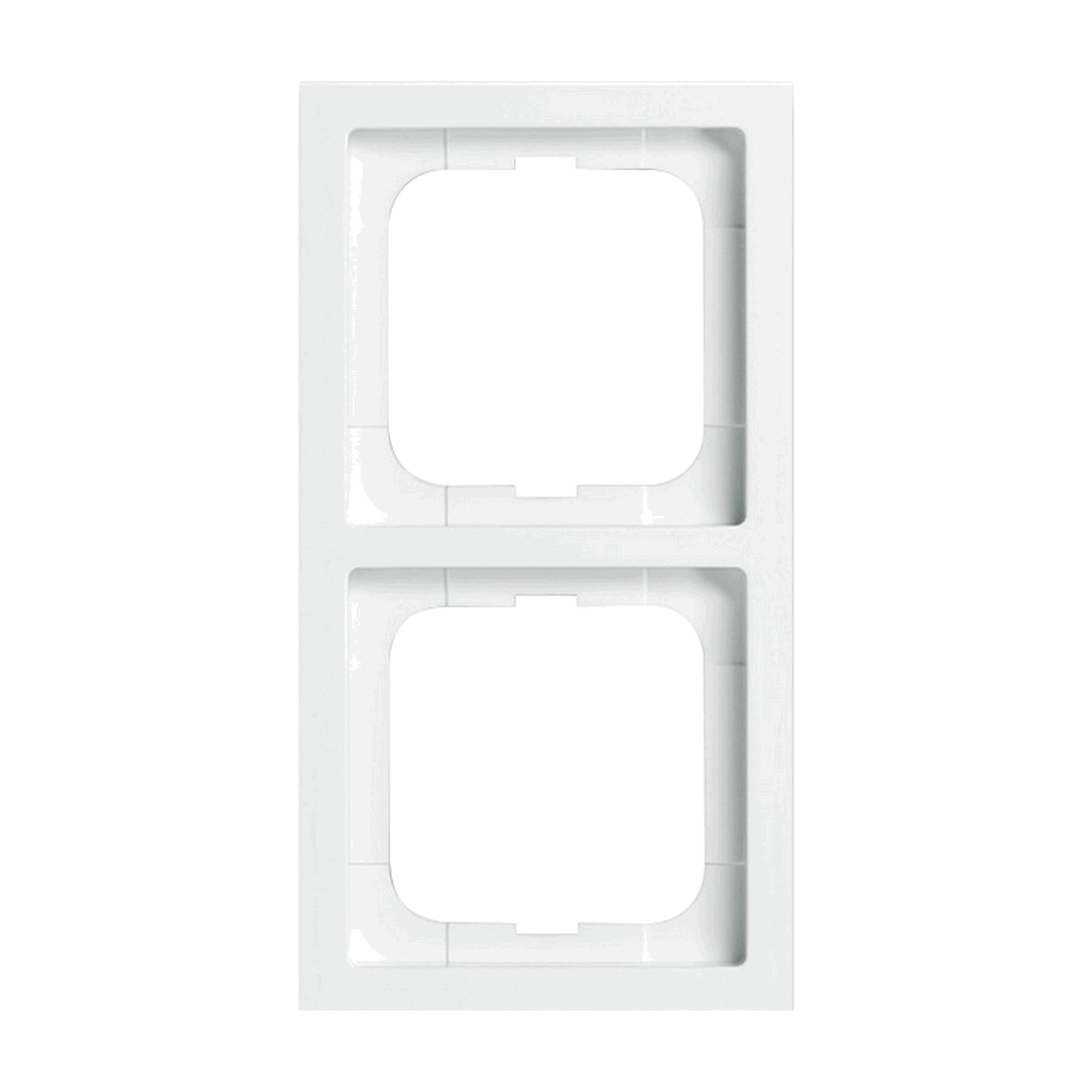 Rahmen 2-fach Future Linear weiß