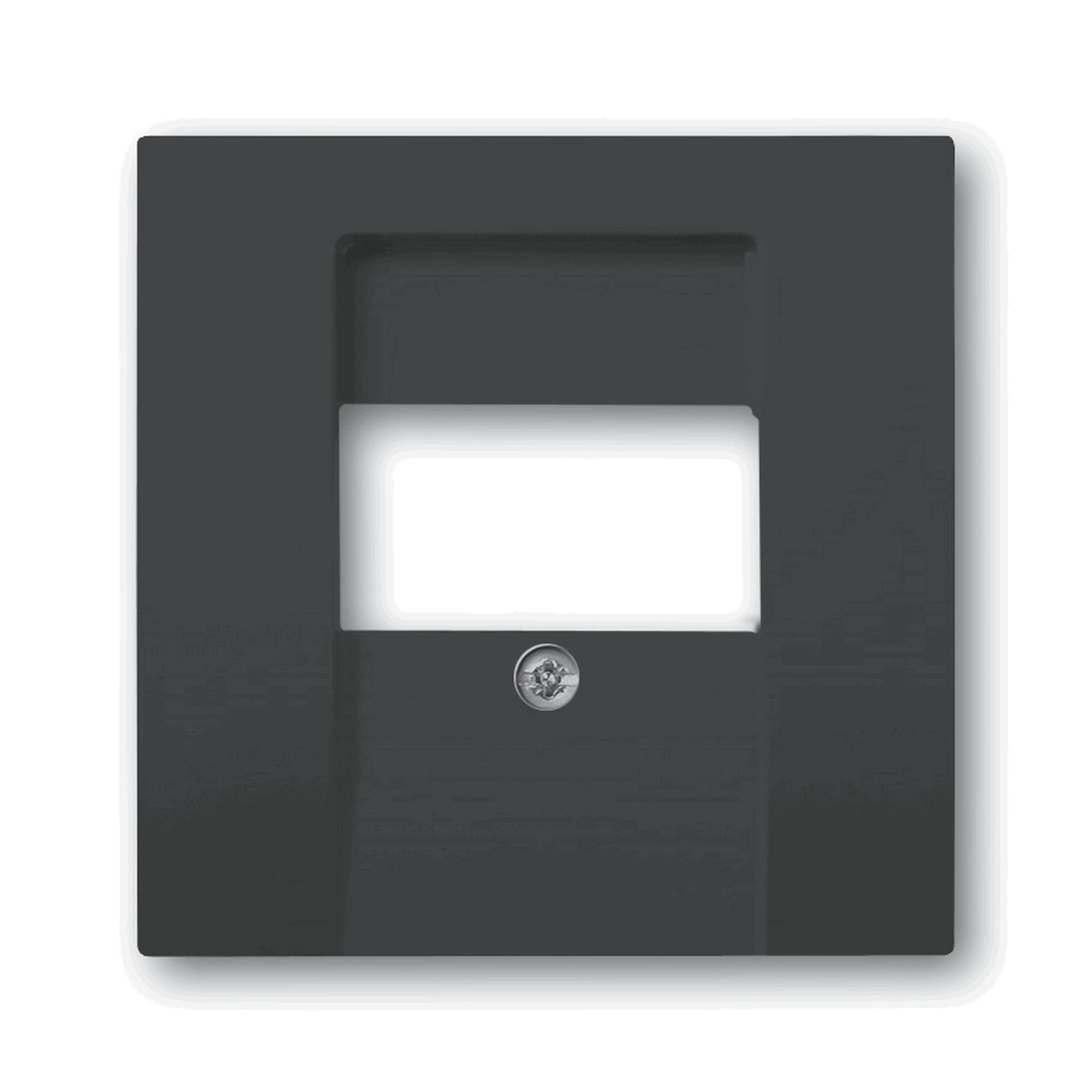 Schwarze Abdeckung TAE Future Linear