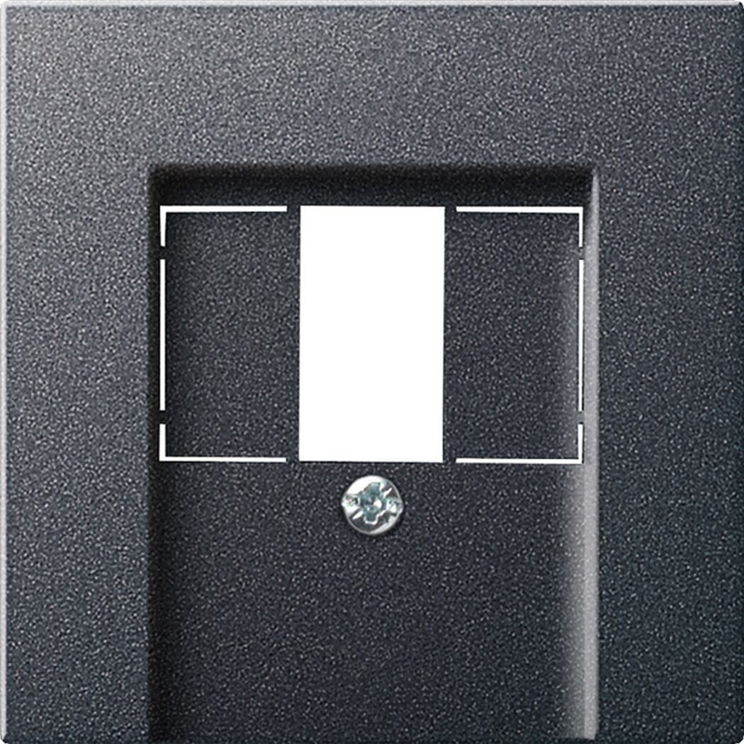 TAE/USB-Abdeckung Standard anthrazit