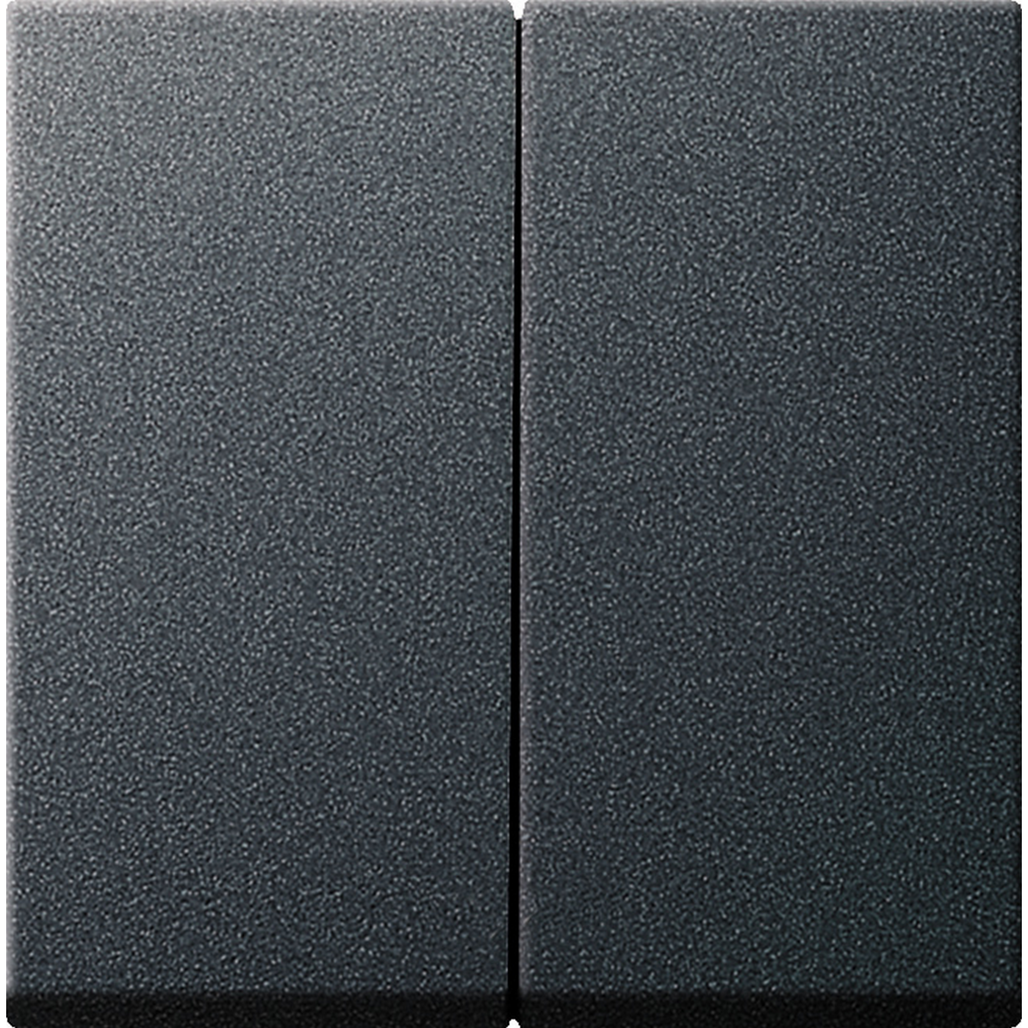 Wippe 'Standard 55' für Serienschalter anthrazit matt 7 x 7 cm + product picture