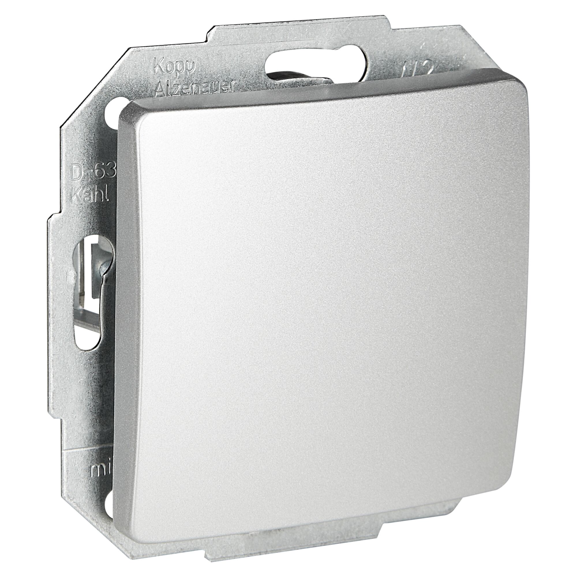 Aus-/Wechselschalter Paris silber