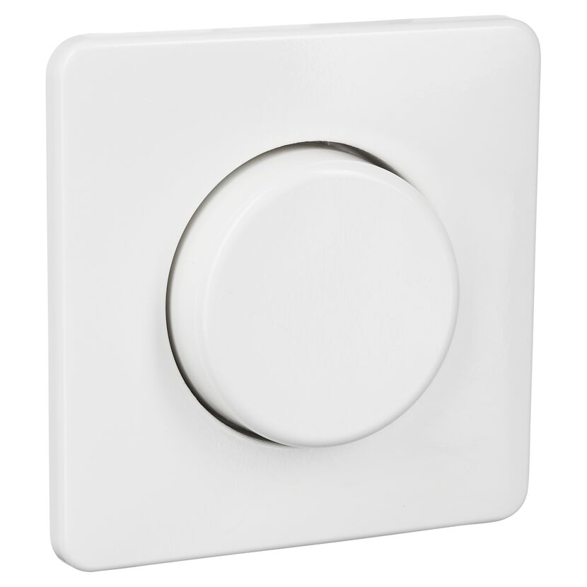 Weißer Drehdimmer
